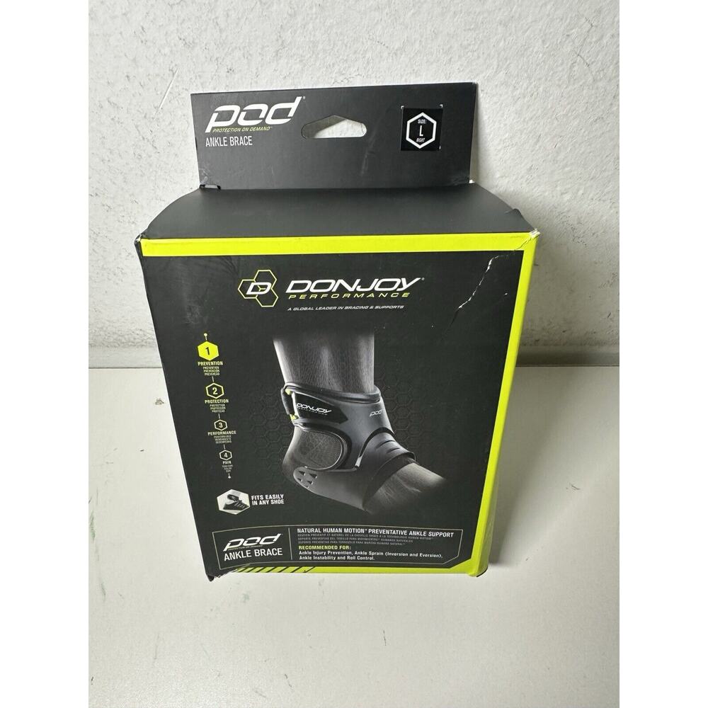 DONJOY Performance Ankle Brace Pod ~ Large RIGHT FOOT